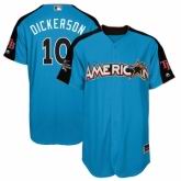 Tampa Bay Rays #10 Corey Dickerson  Blue American League 2017 MLB All-Star MLB Jersey