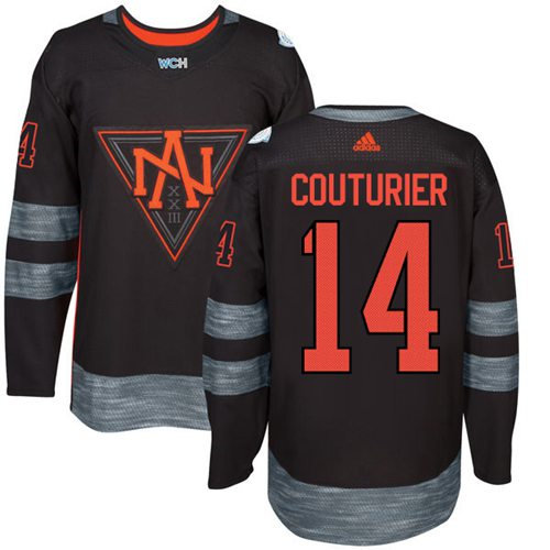 Team North America 14 Sean Couturier Black 2016 World Cup NHL Jersey