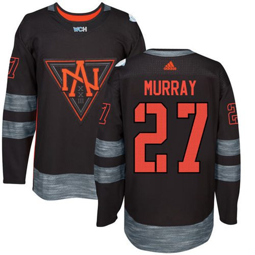 Team North America 27 Ryan Murray Black 2016 World Cup NHL Jersey