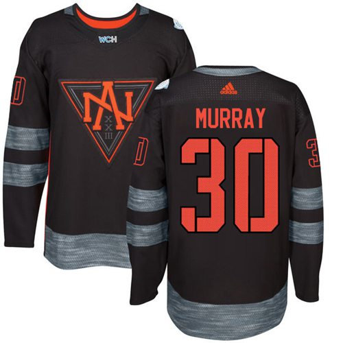 Team North America 30 Matt Murray Black 2016 World Cup NHL Jersey