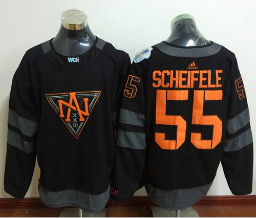 Team North America 55 Mark Scheifele Black 2016 World Cup NHL Jersey