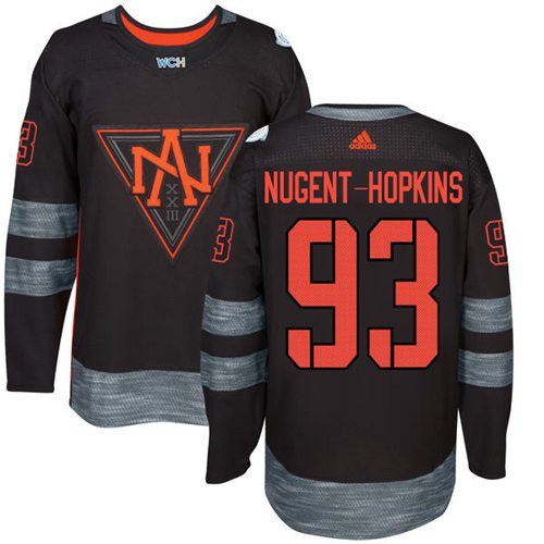 Team North America 93 Ryan Nugent-Hopkins Black 2016 World Cup NHL Jersey