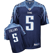 Tennessee Titans #5 Kerry Collins Alternate Jersey