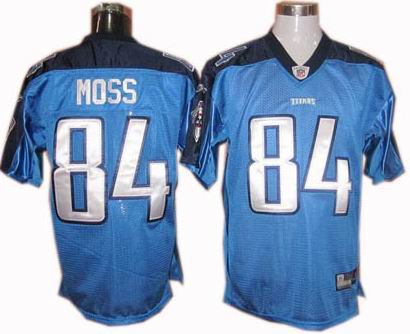 Tennessee Titans #84 Randy Moss Jersey LT blue