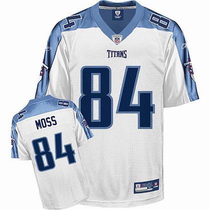 Tennessee Titans #84 Randy Moss Jersey White