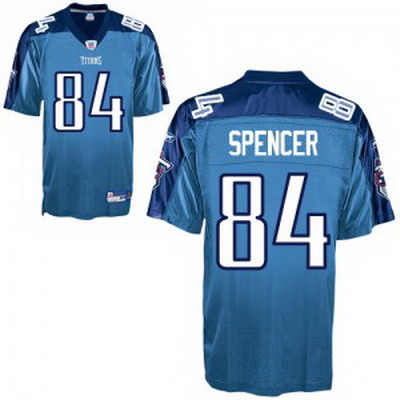 Tennessee Titans #84 Spencer Alternate Jersey LT Blue