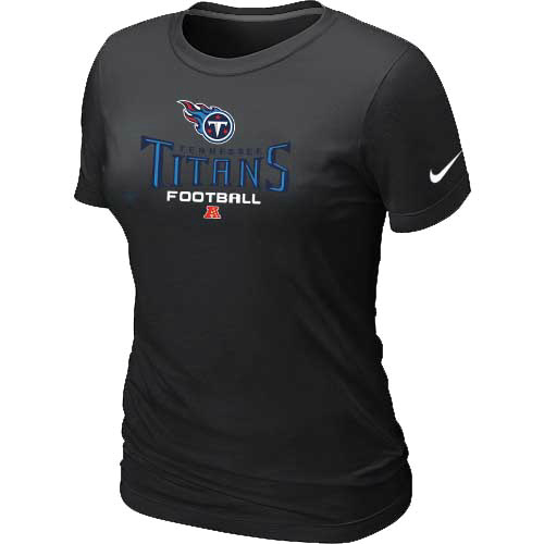 Tennessee Titans Black Women's Critical Victory T-Shirt