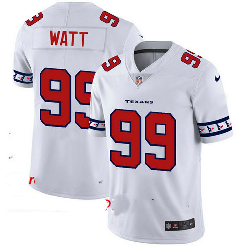 Texans 99 J.J. Watt White 2019 New Vapor Untouchable Limited Jersey