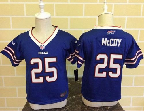 Toddler Nike Buffalo Bills 25 LeSean McCoy Royal Blue Team Color NFL Game Jersey