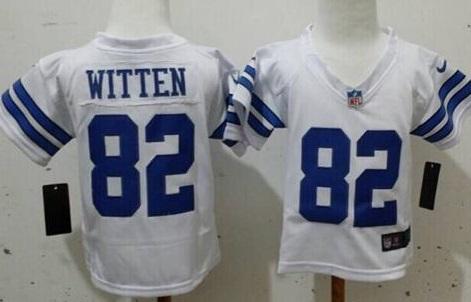 Toddler Nike Dallas Cowboys 82 Jason Witten White NFL Jersey