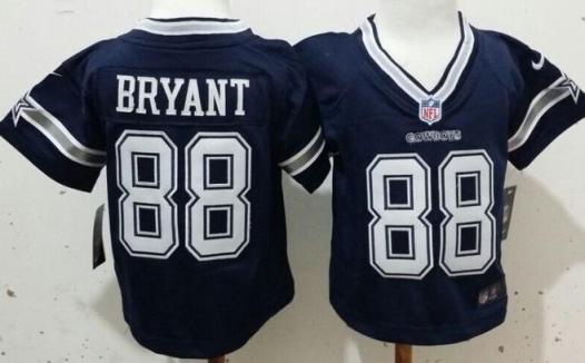 Toddler Nike Dallas Cowboys 88 Dez Bryant Blue NFL Jersey