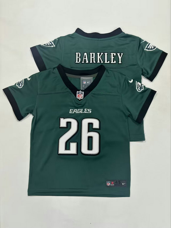 Toddlers Philadelphia Eagles #26 Saquon Barkley Green Vapor Untouchable Limited Football Stitched Jersey