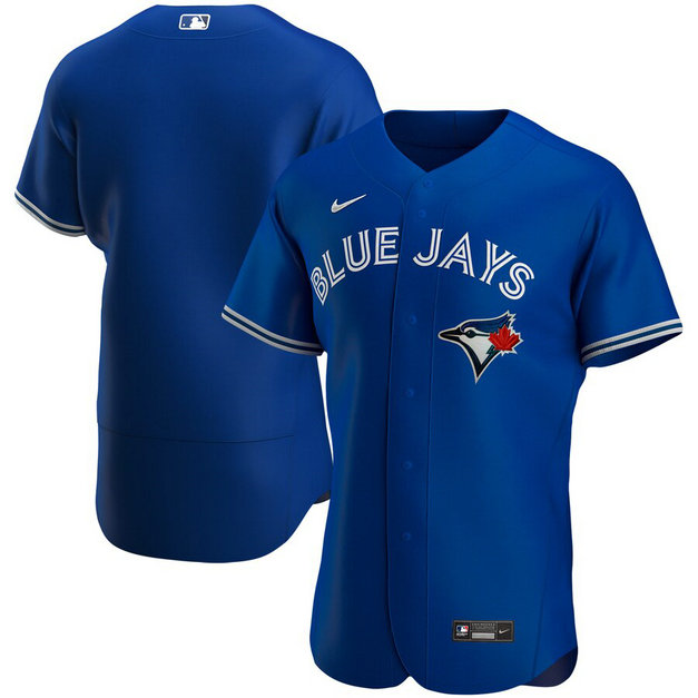 Toronto Blue Jays Men's Nike Royal Alternate 2020 Authentic MLB Jersey