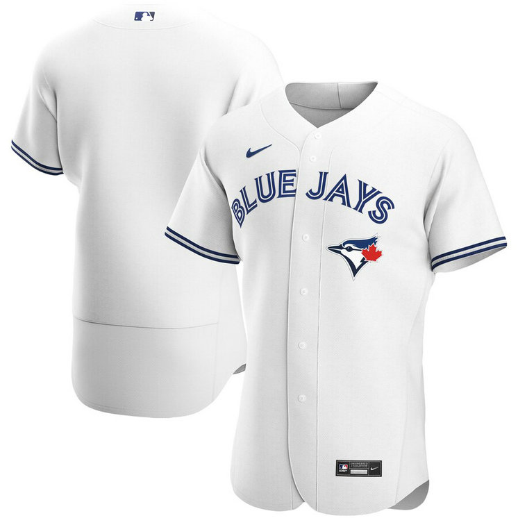 Toronto Blue Jays Men's Nike White Home 2020 Authentic MLB Jersey