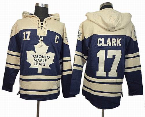 Toronto Maple Leafs #17 Wendel Clark Hoody