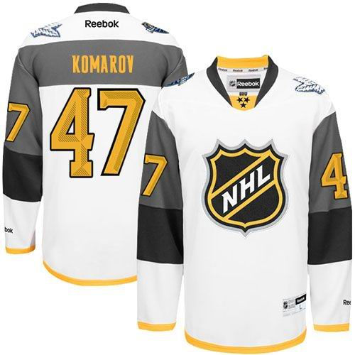 Toronto Maple Leafs 47 Leo Komarov White 2016 All Star NHL Jersey
