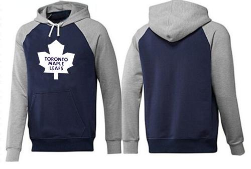 Toronto Maple Leafs Pullover Hoodie Dark Blue Grey