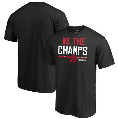 Toronto Raptors Fanatics Branded 2019 NBA Finals Champions Hometown We The Champs T-Shirt Black