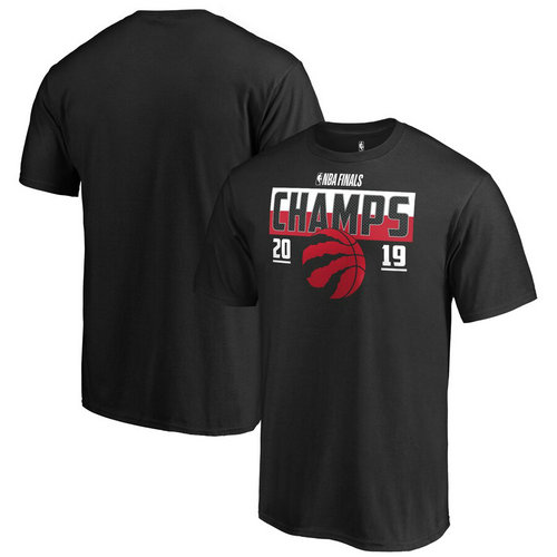 Toronto Raptors Fanatics Branded 2019 NBA Finals Champions Inner Drive T-Shirt Black
