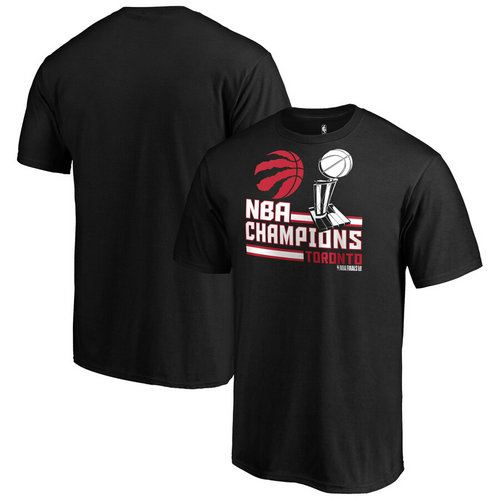 Toronto Raptors Fanatics Branded 2019 NBA Finals Champions Solid Future T-Shirt Black