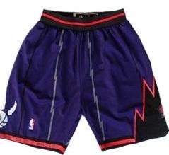 Toronto Raptors Purple NBA Shorts