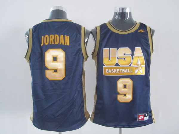 USA 9# Jordan BLUE jersey
