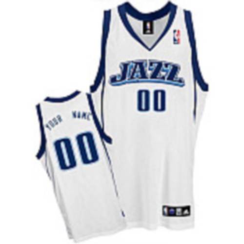 Utah Jazz Personalized custom White Jersey (S-3XL)