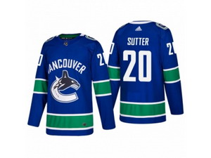 Vancouver Canucks #20 Brandon Sutter 2017-2018 Season Home Jersey