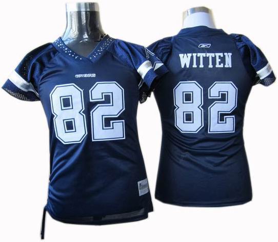 WOMEN Dallas Cowboys 82# Jason Witten jerseys