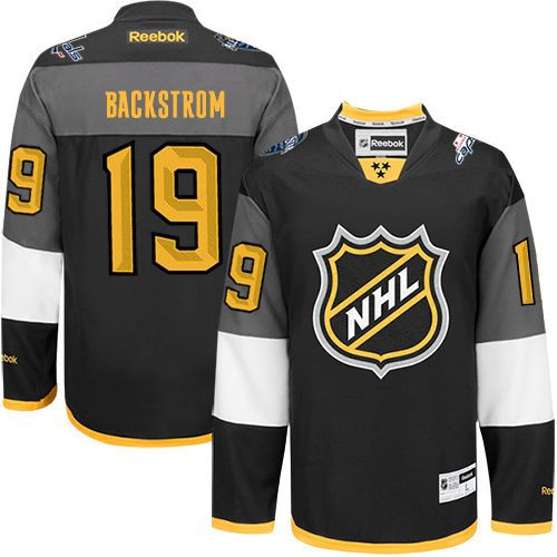 Washington Capitals 19 Nicklas Backstrom Black 2016 All Star NHL Jersey