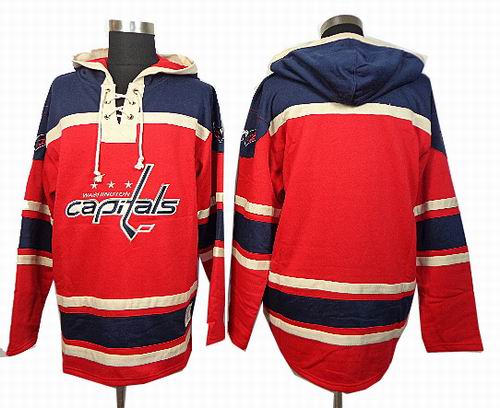 Washington Capitals Blank Red A patch Hoody