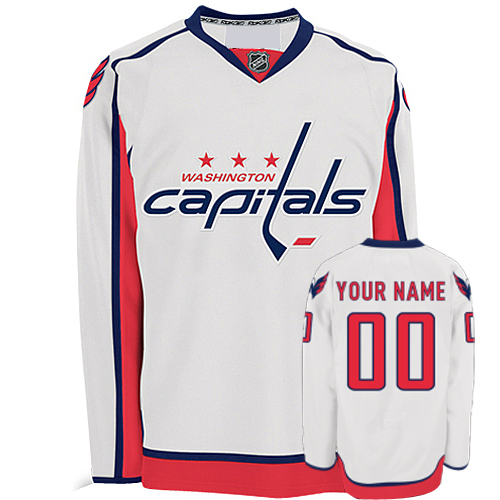 Washington Capitals Road Customized Hockey Jersey