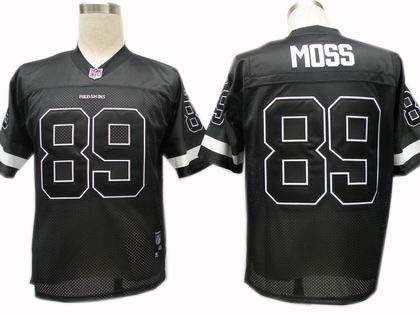 Washington Redskins #89 Santana Moss jerseys black