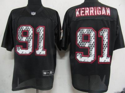 Washington Redskins #91 Ryan Kerrigan Black United Sideline Jerseys
