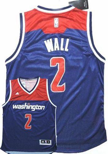 Washington Wizards 2 John Wall Navy Blue Alternate NBA Jersey