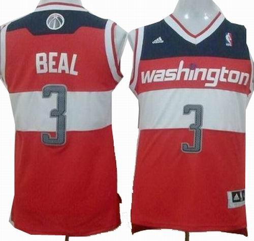 Washington Wizards 3 Bradley Beal Red Revolution 30 Swingman Jerseys
