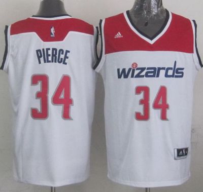 Washington Wizards 34 Paul Pierce White Revolution 30 NBA Jersey New Style
