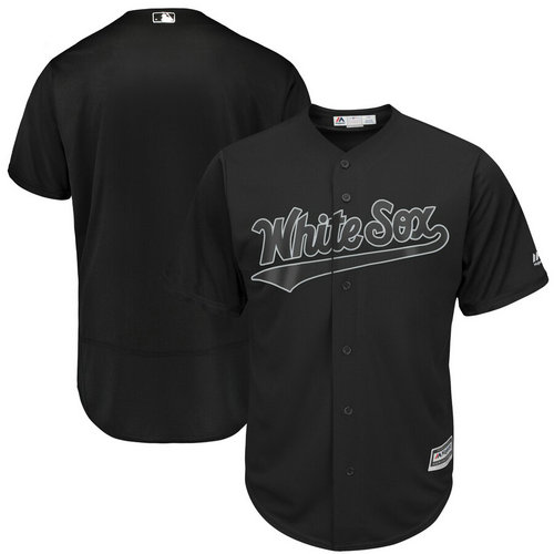 White Sox Blank Black 2019 Players' Weekend Authentic Player Jersey