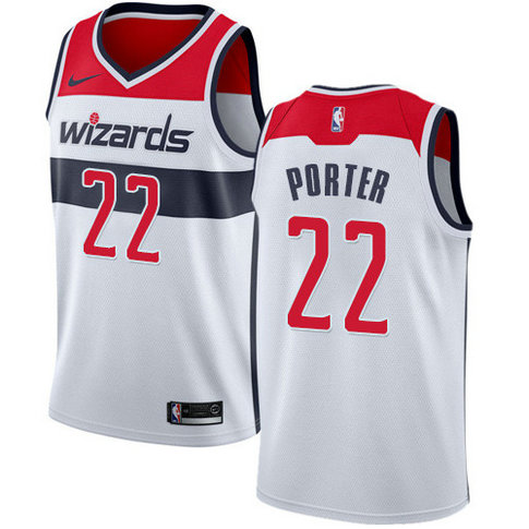 Wizards #22 Otto Porter White Women's Basketball Swingman Association Edition Jersey