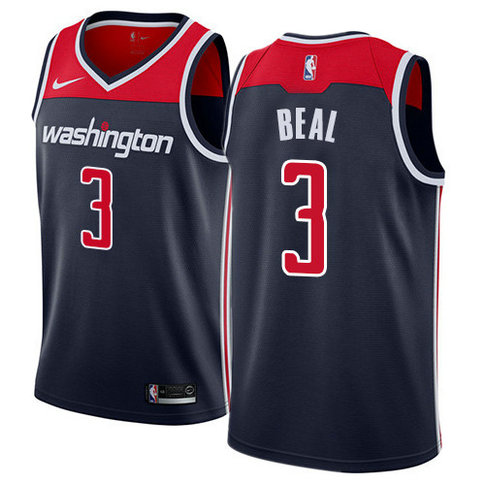Wizards #3 Bradley Beal Navy Blue Women's Basketball Swingman Statement Edition Jersey