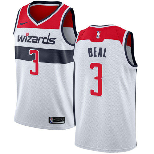 Wizards #3 Bradley Beal White Women's Basketball Swingman Association Edition Jersey