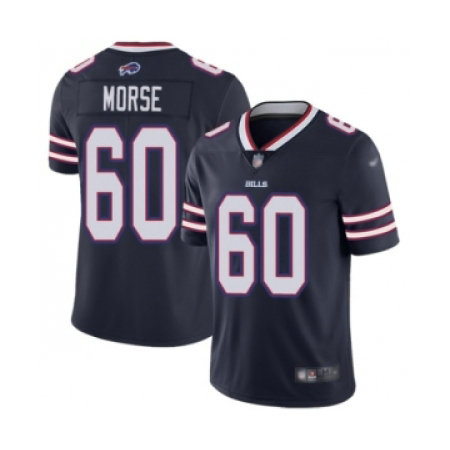 Women's Buffalo Bills #60 Mitch Morse Limited Navy Blue Inverted Legend Football Jersey
