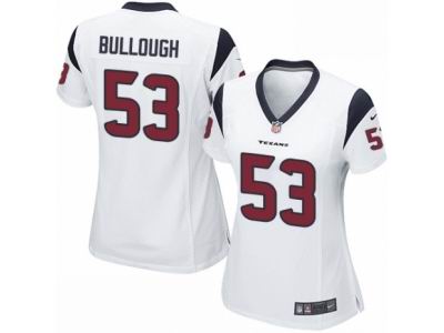 Women's Nike Houston Texans #53 Max Bullough game White NFL Jersey