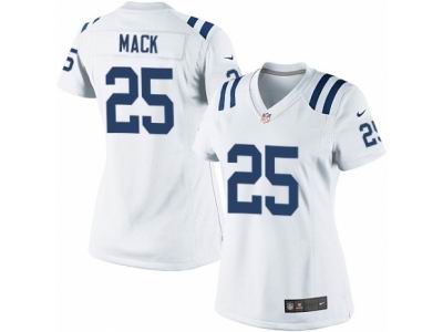 Women's Nike Indianapolis Colts #25 Marlon Mack game White Jersey