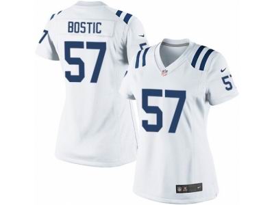 Women's Nike Indianapolis Colts #57 Jon Bostic game White Jersey