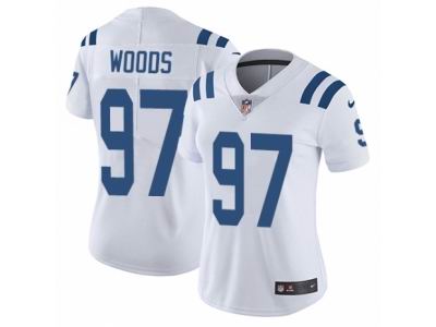 Women's Nike Indianapolis Colts #97 Al Woods game White Jersey