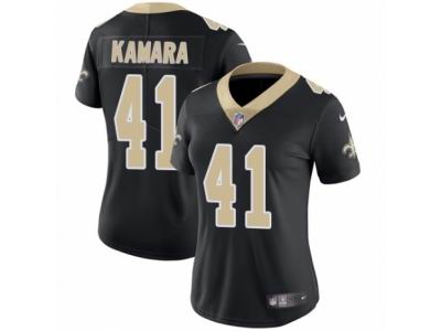 Women's Nike New Orleans Saints #41 Alvin Kamara game black Jersey