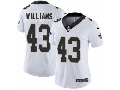 Women's Nike New Orleans Saints #43 Marcus Williams game white Jersey