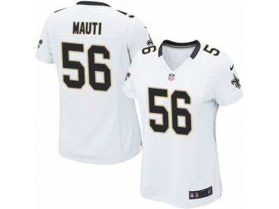 Women's Nike New Orleans Saints #56 Michael Mauti game white Jersey