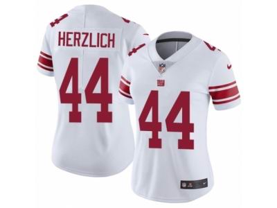 Women's Nike New York Giants #44 Mark Herzlich Vapor Untouchable Limited White NFL Jersey